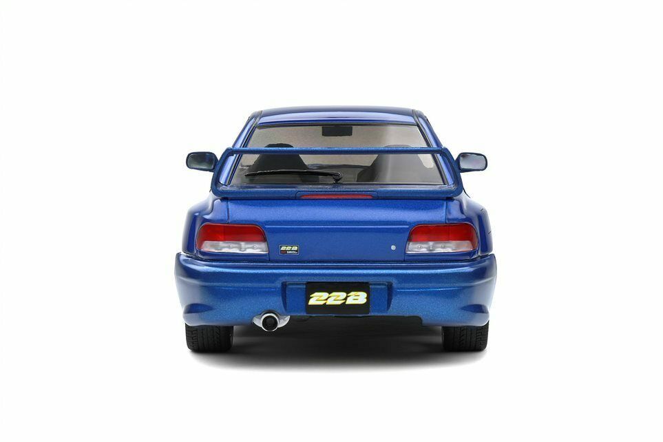 1/18 Subaru Impreza 22B 1998 Sonic Blue Diecast Model Car by