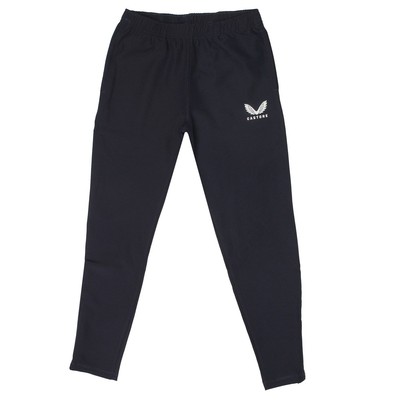 Castore Kids Track Trousers Bottoms Pants Closed Hem Poly Tracksuit Sports
