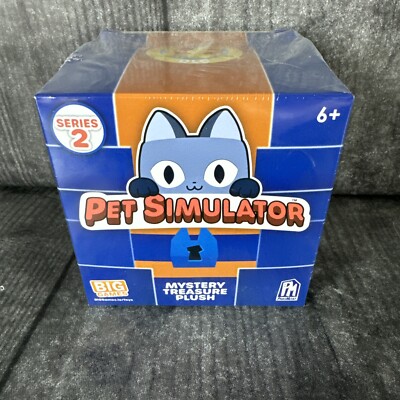 Pet Simulator X Series 2 Mystery Treasure Plush with Epic DLC Code Big Games NEW