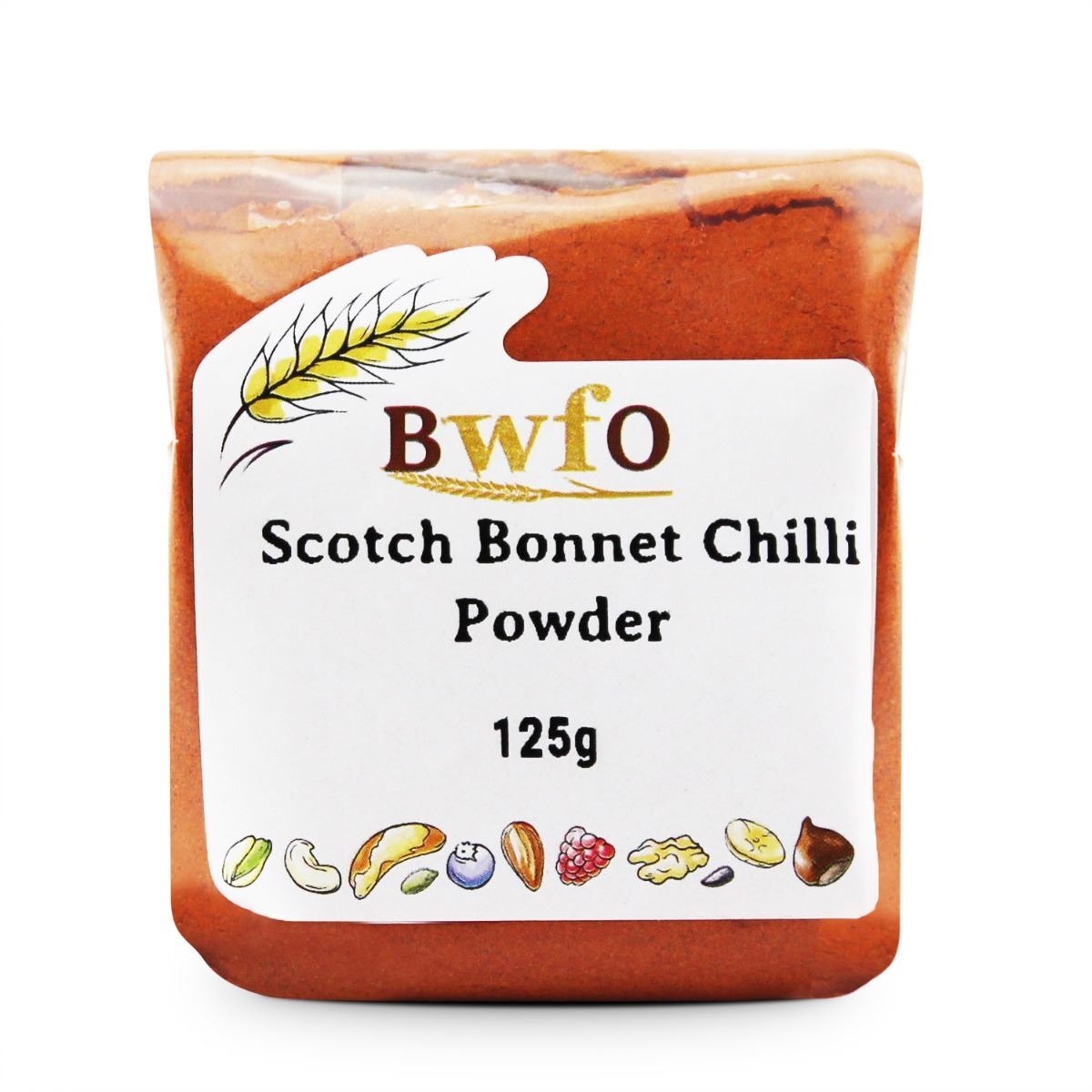 Scotch Bonnet Chilli Powder 125g | BWFO | Free UK Mainland P&P
