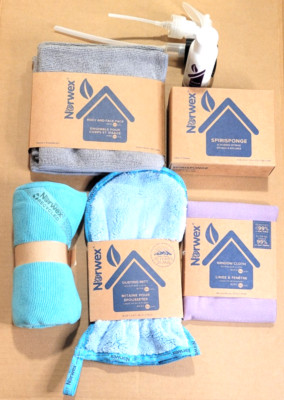 Norwex's Safe Haven Package plus With Liquid Open box