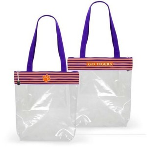 clemson clear purse
