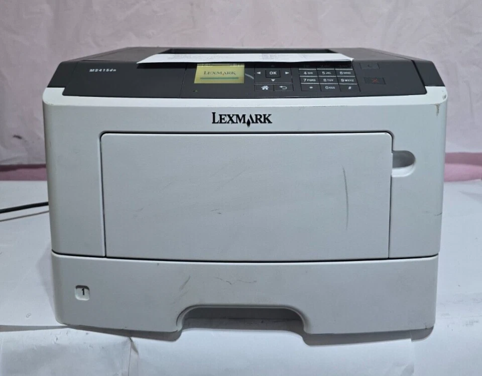LEXMARK MS415 Printer - Lexmark 35S0260 | No Toner - Power Cable - Image 3 of 4