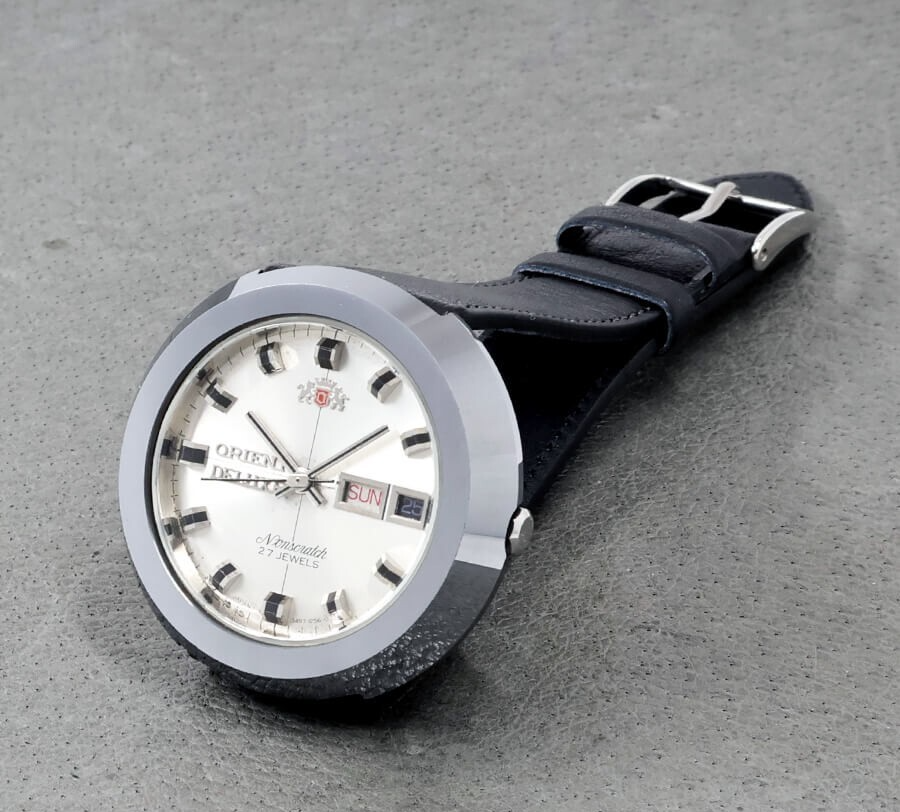 Orient Deluxe 27Jewels Carbide Case Cal.4973 Automatic 39mm Day