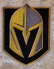 Vegas Golden Knights BIG 4 Iron On Embroidere...