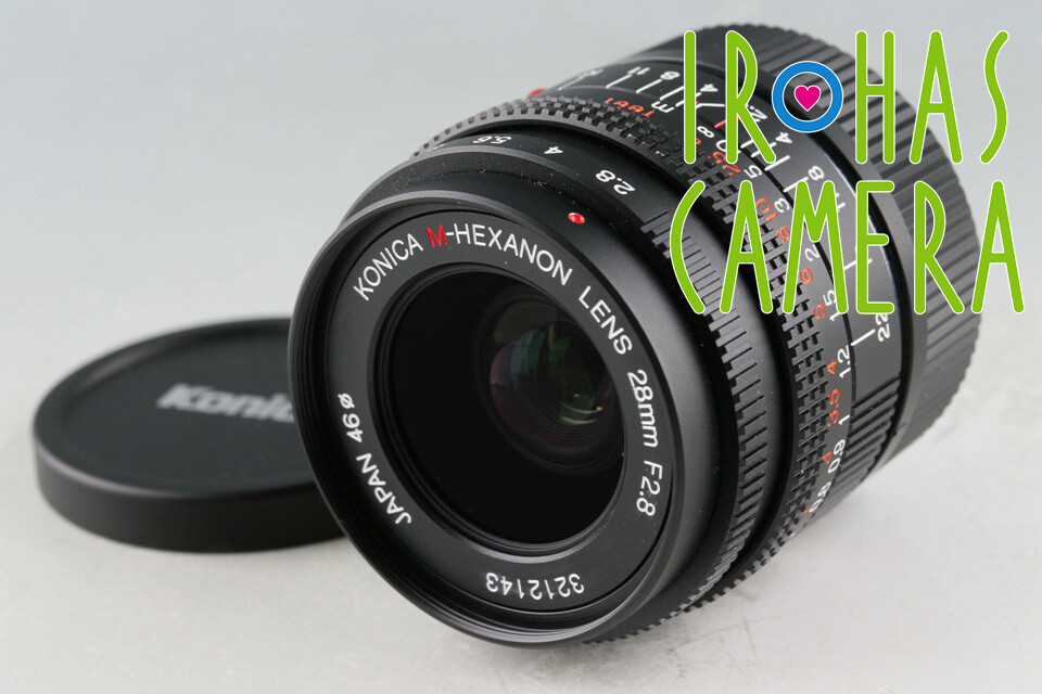 Konica 美品 M-Hexanon 28mm Leica Mマウント Konica M-Hexanon 28mm F/2.8 Lens for Leica M #56152 E5 | eBay