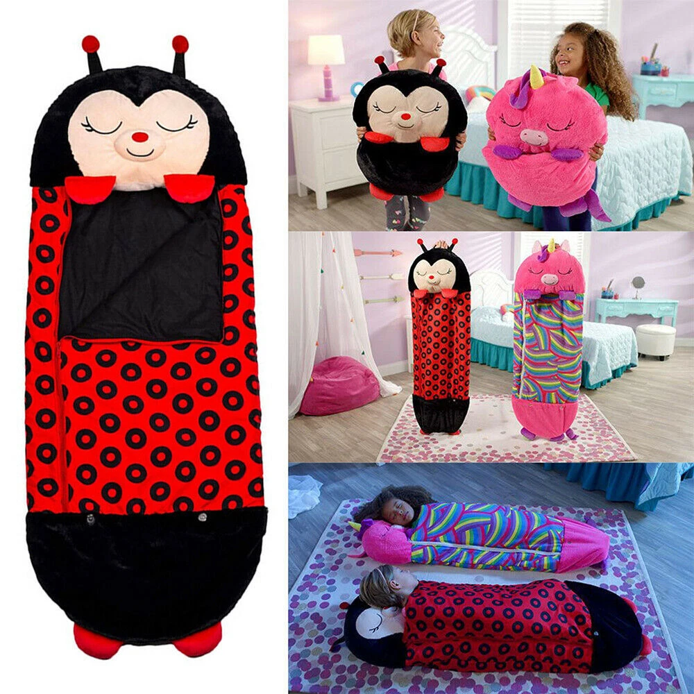 Girls sleeping bag with pillow cheap