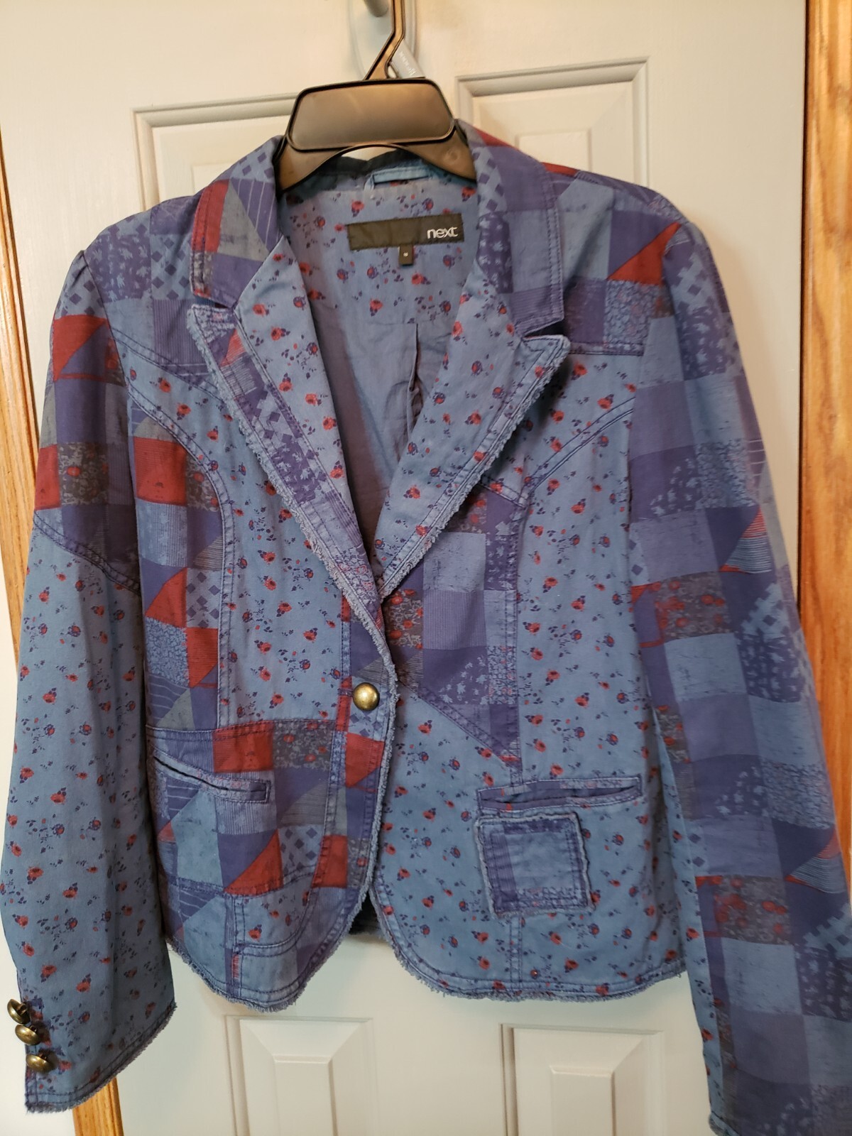 Vintage NEXT Patchwork Blazer/Jacket - image 11