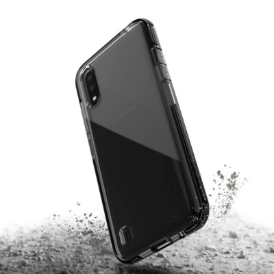 Raptic Clear Case for Samsung Galaxy A01, w 6 ft Dropshield Protection NEW