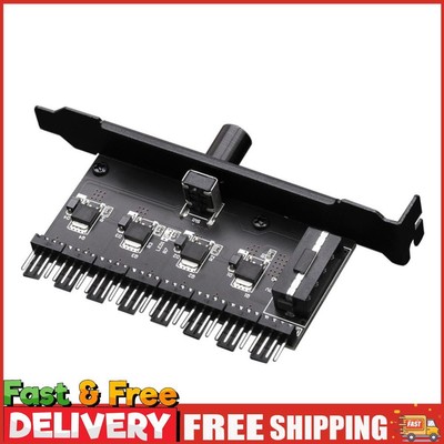 Speed Controller Adapter CPU HUB Splitter Kühler Einkanal Steuerung für Lüfter