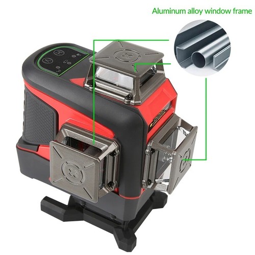UNI-T Green Cross Line Laser Level Self-Leveling/Manual 30m/40m 3D 8/12/16 line - Picture 22 of 28