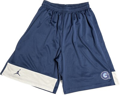 authentic georgetown basketball shorts