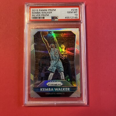 Kemba Walker rc 初年度 silver prizm psa10 2019 Panini Prizm Kemba Walker Silver Prizm PSA 10 #54 Card