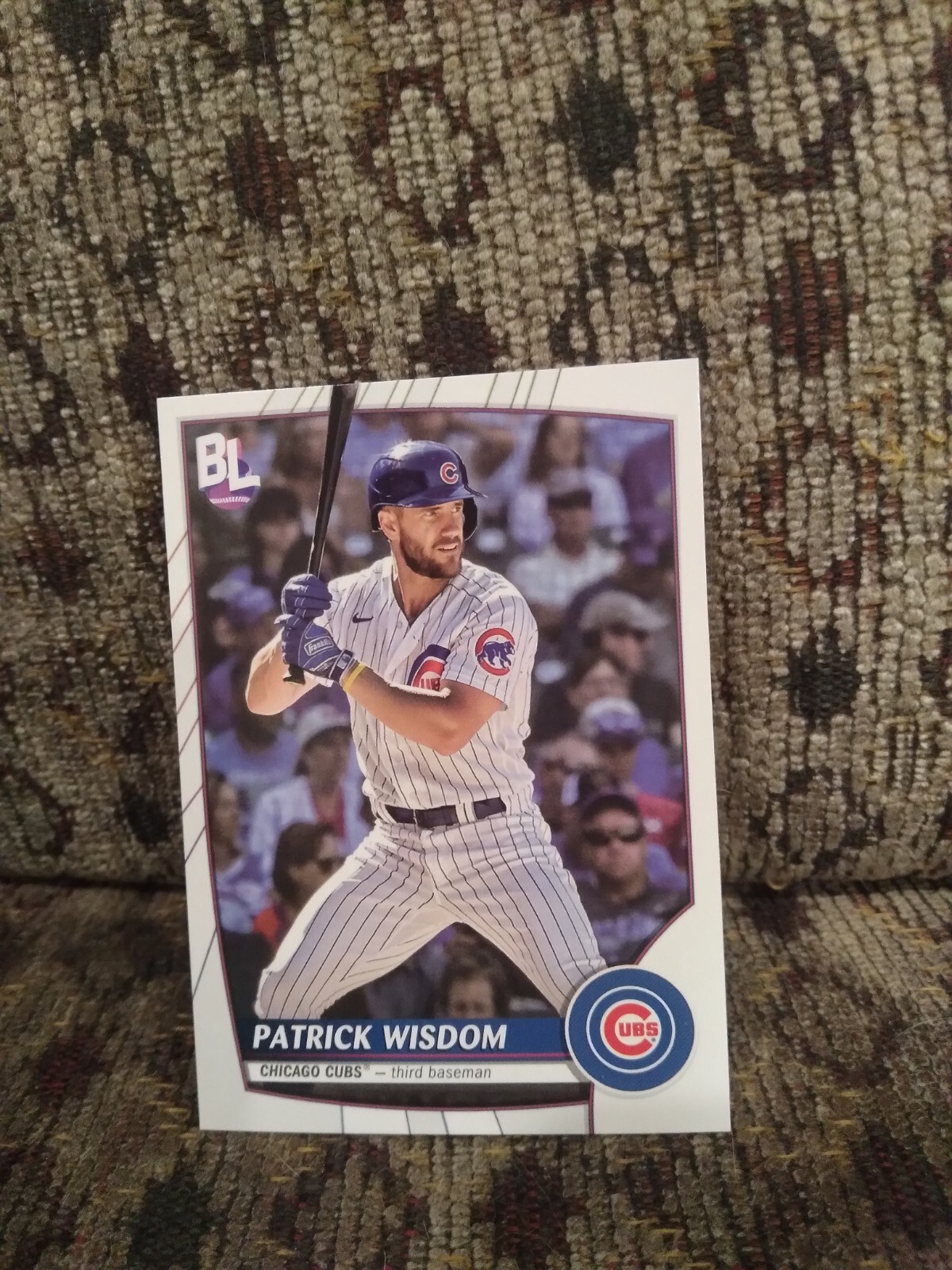 2023 Topps...Big League...Patrick Wisdom #132...Base...Chicago Cubs