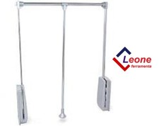 Appendiabiti saliscendi automatico largh. regolabile cm.83/mt.1,15 Art.EGO UNO. 