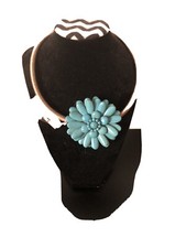 Turquiose Flower Necklace
