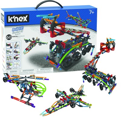 K'NEX 15211 60 Model Set-398 Parts-Ages 