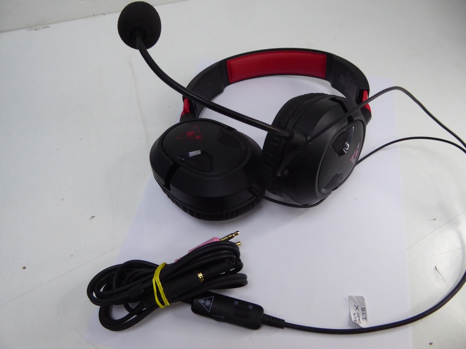Turtle Beach Force Recon 50 Gaming Headset with Microphone - Black/Red  1041015
