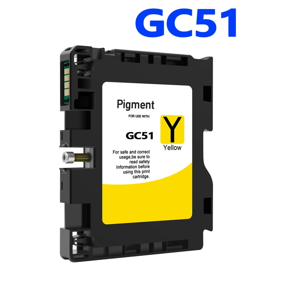 Cartucho de tinta de sublimación GC51 para impresora Ricoh SG3210DNW 4 colores/juego Foto 2 de 4