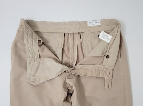 Officine Generale Men's Cotton Linen Suit Separates (375 & Paul) - Beige - 54 - Picture 12 of 24