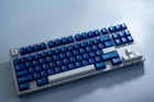 Classic Bule ABS Double Shot Cherry Profile Keycap Set 172 Keys