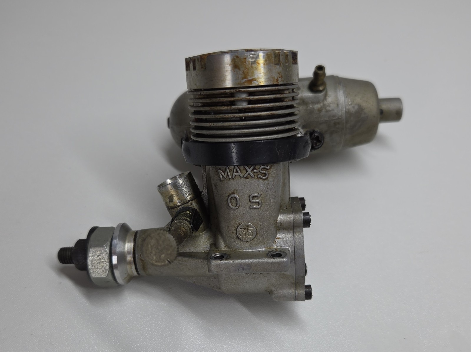 O.S. MAX-S 35 Nitro Glow Engine - FOR PARTS