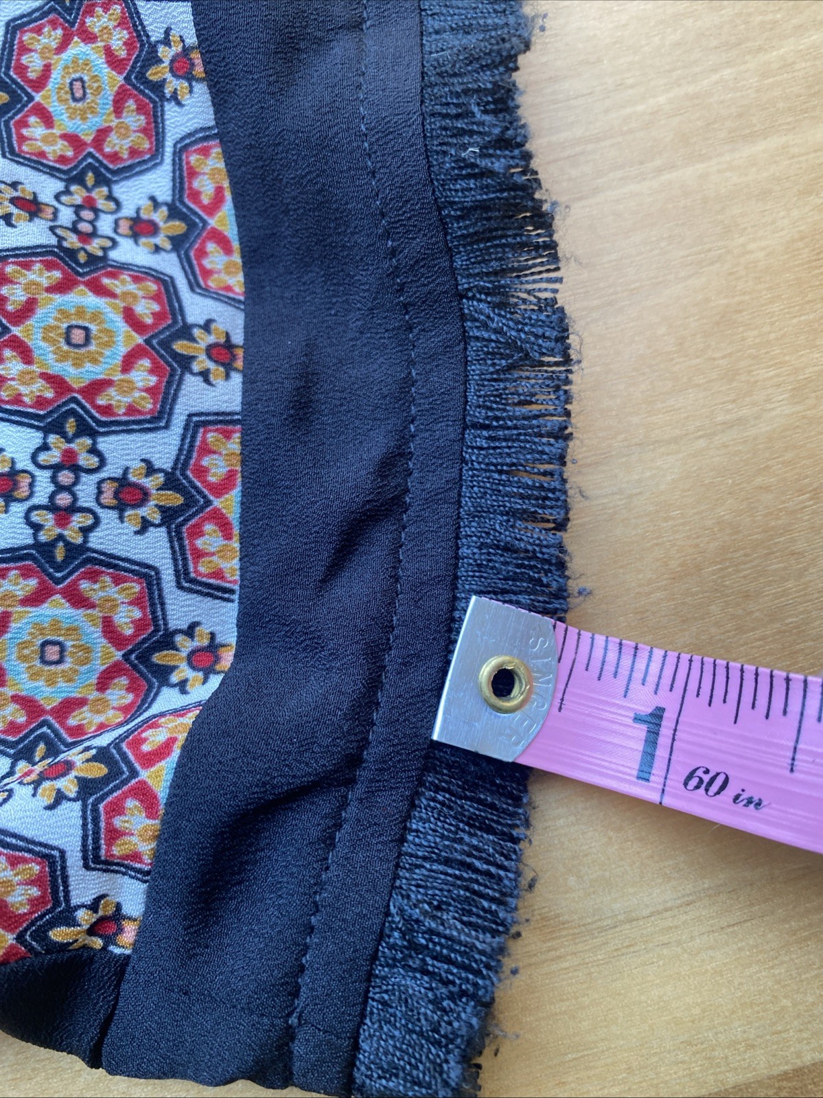 Chico’s Size3 Bohemian Patchwork Zip Front Top Ti… - image 20