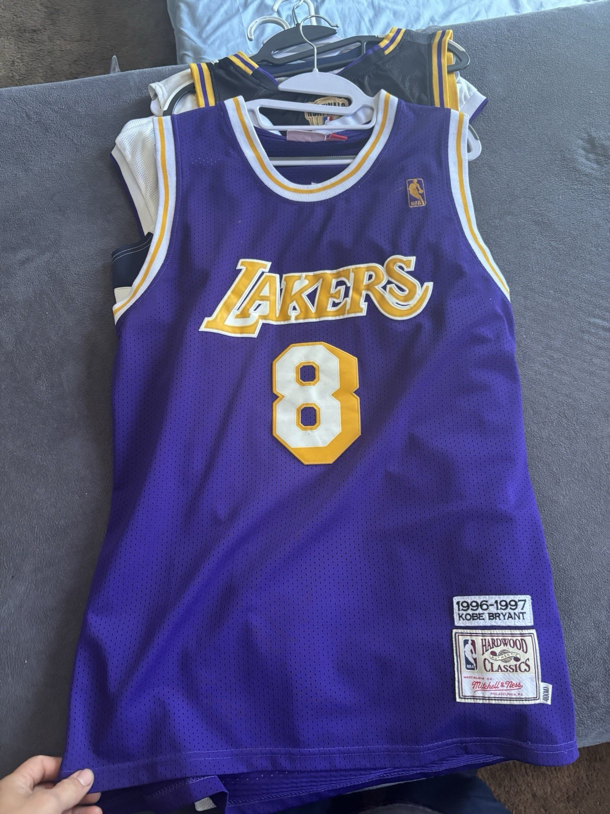 Mitchell & Ness Lakers Kobe Bryant #8 NBA Hardwood Classics Jersey