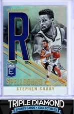 2020-21 Panini Donruss Elite Stephen Curry Spellbound 