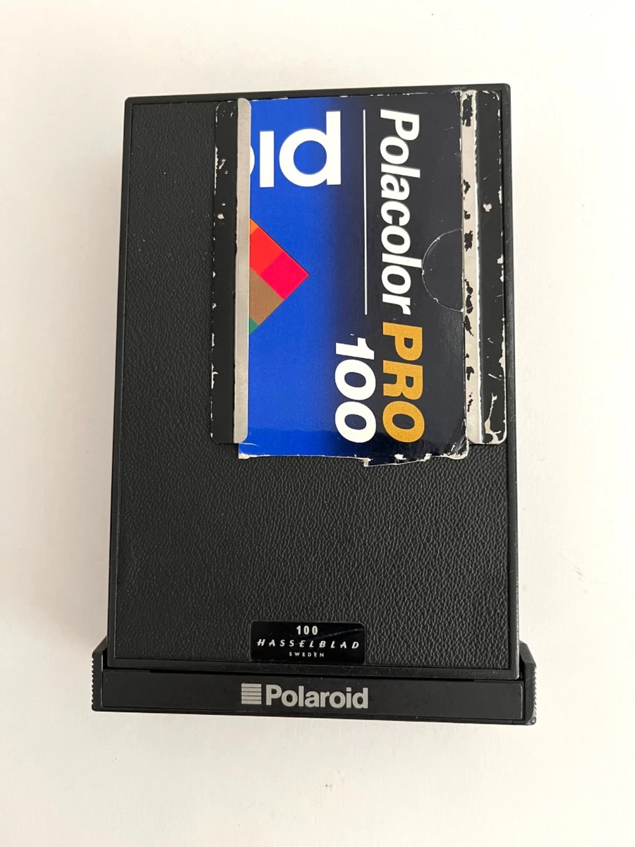 Dos Film Polaroid Hasselblad – Magazine Arrière 100 – Avec Plaque Pression Verre – Allemagne
