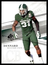 2014 SP Authentic Darqueze Dennard Rookie Michigan State Spartans #12