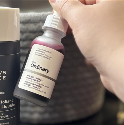 Authentic The Ordinary AHA 30% + BHA 2% High-Strength Peeling Solution,1oz/30mL