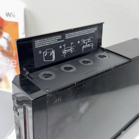 Nintendo Wii Black Console RVL-001 Bundle W/ lots of Accessories & Game Tested