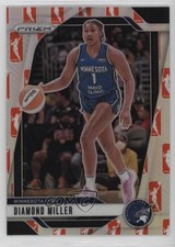 2024 Panini Prizm WNBA WNBA Logo Prizm Diamond Miller #63 i0b