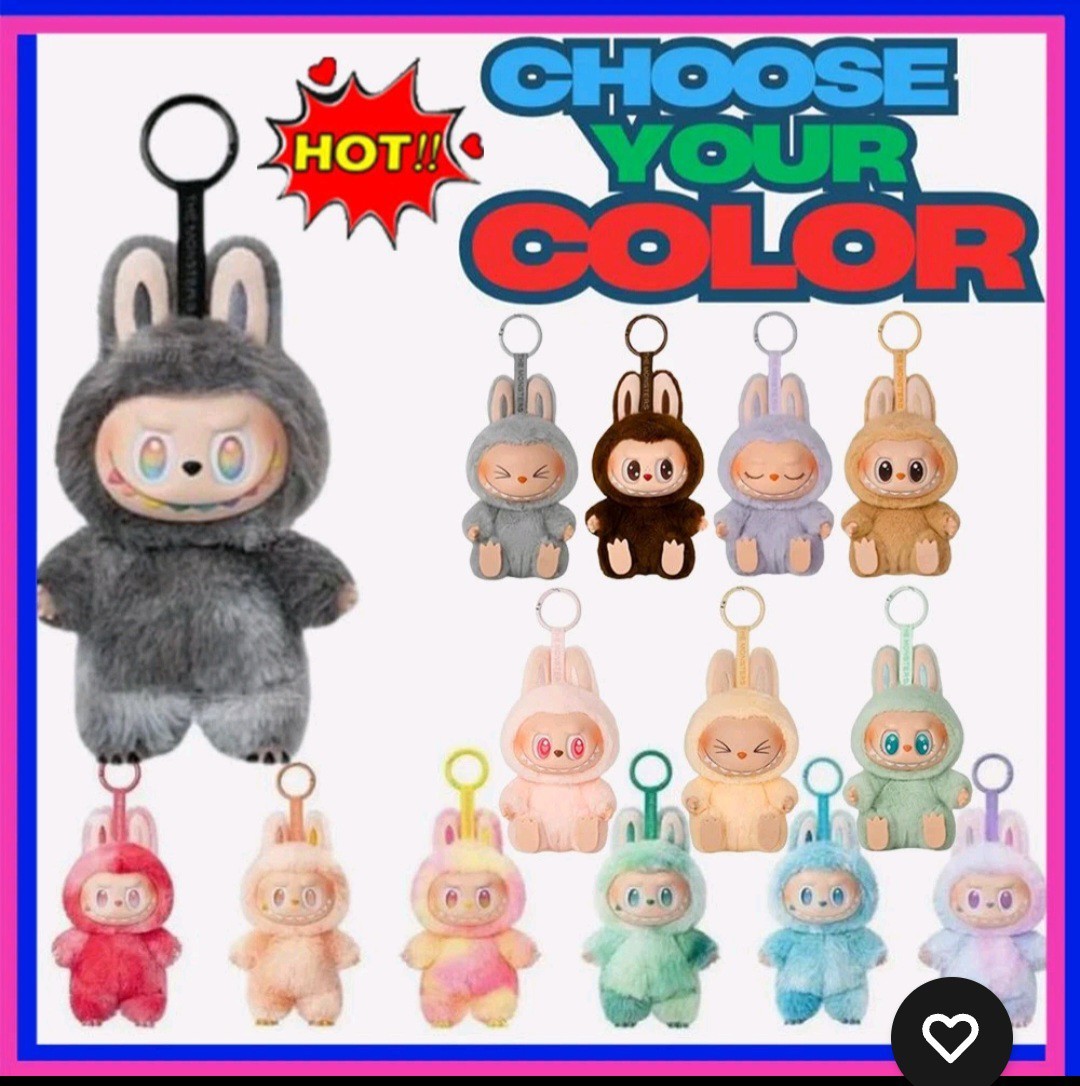 A Unopened Big Into Energy Labubu Plush Doll