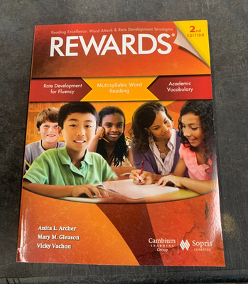 Rewards: Multisyllabic Word Reading, Student Book, 2nd Edition, Paperback