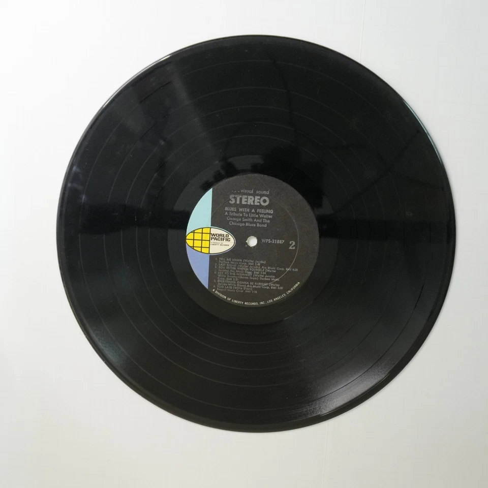 George Smith Blues With a Feeling LP Tribute to Little Walter World Pacific Foto 4 de 4