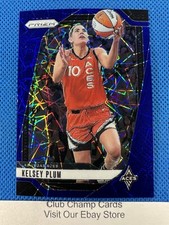2024 #77 Kelsey Plum Panini Prizm WNBA Blue Velocity Prizm Aces