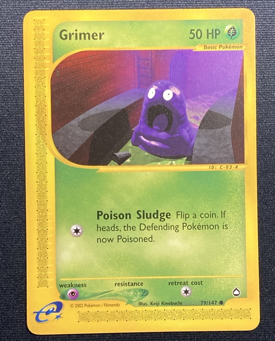 Grimer Non-Foil (2003) Pokemon Aquapolis #79/147