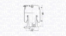 LUFTFEDER FEDERBALG FÜR IVECO - MAGNETI MARELLI 030607020185