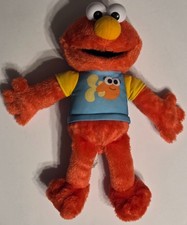 SESAME STREET 13-inch Sing-Along Elmo Plush with Sounds - Excellent - Works