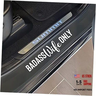   Badass Wife Only Sticker   Vinyl Sticker for Car, Truck, and Van Bumper  