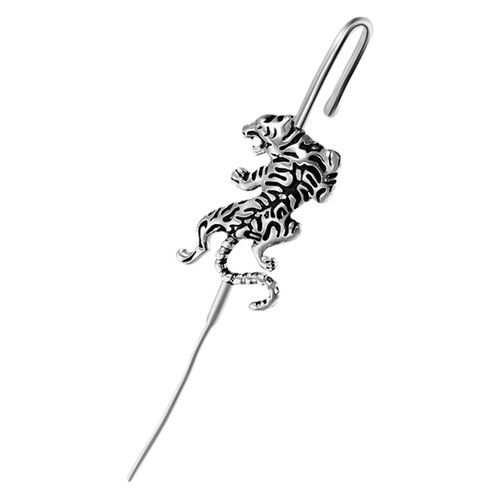 1pair Niche Snake-shaped Earrings Advanced Ear Hook Novel Ear Bone Punk Earrings - Picture 19 of 21