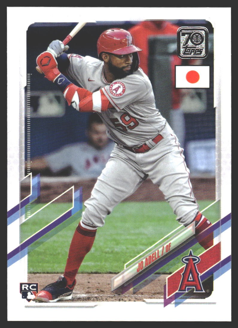 Jo Adell #76 2021 Topps Japan Edition Los Angeles AngelsRC Rookie