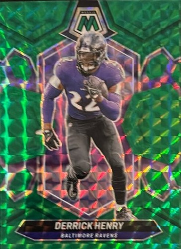 2024 Panini Select Football Derrick Henry Baltimore Ravens Die-Cut