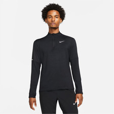 Image of Nike Men's Black Nike Element 3.0 1/4-Zip Running Top Medium BNWT C693