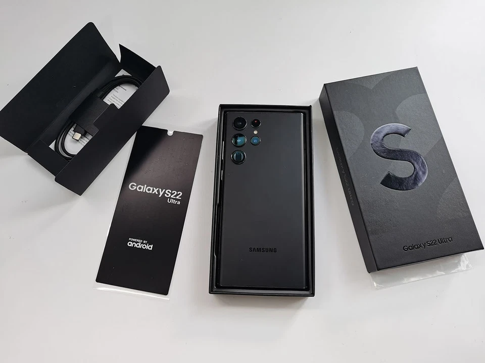 Samsung Galaxy S22 Ultra 5G Factory Unlocked SM-S908U1 Good Condition 12+256GB - Image 3 of 4