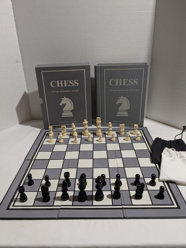 Chess Vintage Bookshelf Edition Board game With Sleeve WB Game Company - Picture 2 of 17