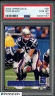 2002 Upper Deck #98 Tom Brady Patriots PSA 10 GEM MINT