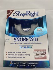 SleepRight Snore Aid   FDA Cleared for Snoring   Anti-Snoring Device   White